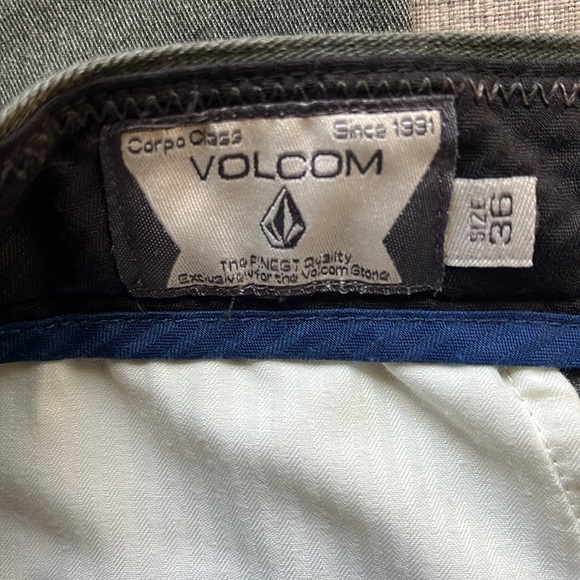 Volcom Corpo Class Men's Pants Size 36 - Picture 5 of 8